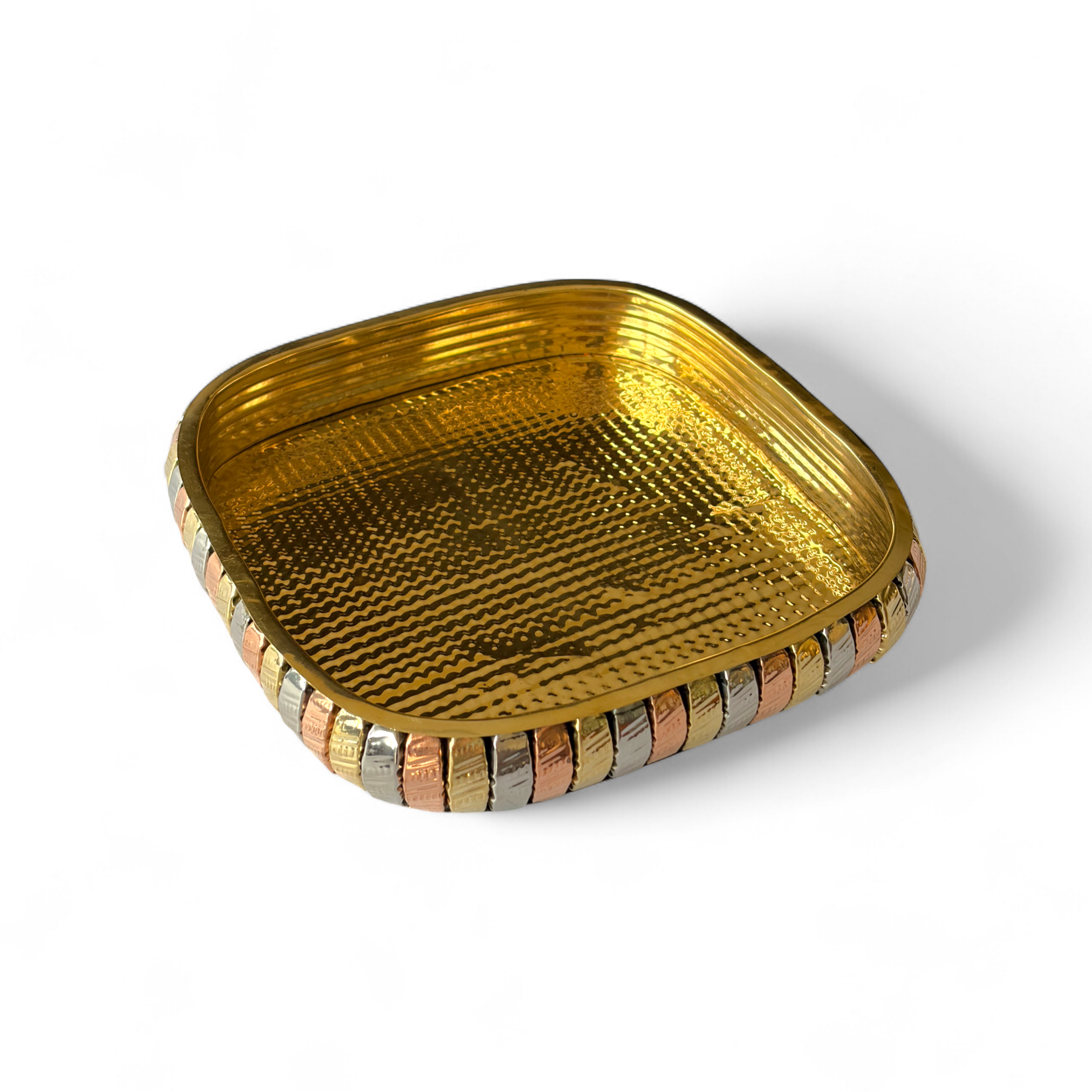 Brass Decorative Mukhvaas/Supari Set 4 Compartments, Traditional Design, Premium Item, Home Decor