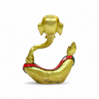 SimplyDecore Brass Ganesha Figurine