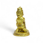 Brass Kaanha Statue, Hindu Religious Decorative Figurine, Krishna, 18 cm Height, Antique Finish