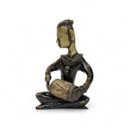 Antique Seated Musician Quartet, Traditional Statues, Decorative Home Decor, Shelf Display Art Pieces, 4 Piece Collection