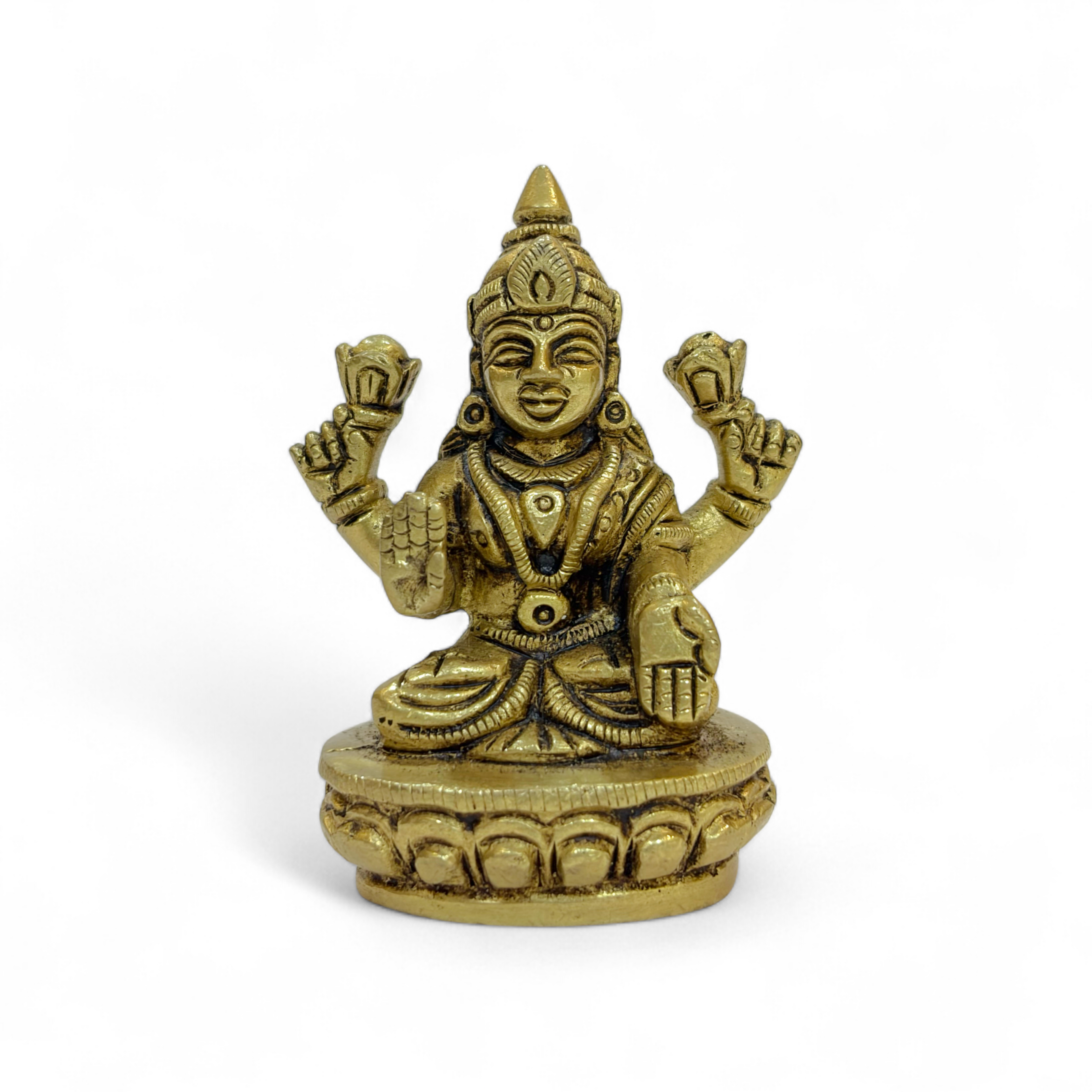 Brass MATA Lakshmi Ji Statue, Brass Decorative Statue, Home Decor, Small
