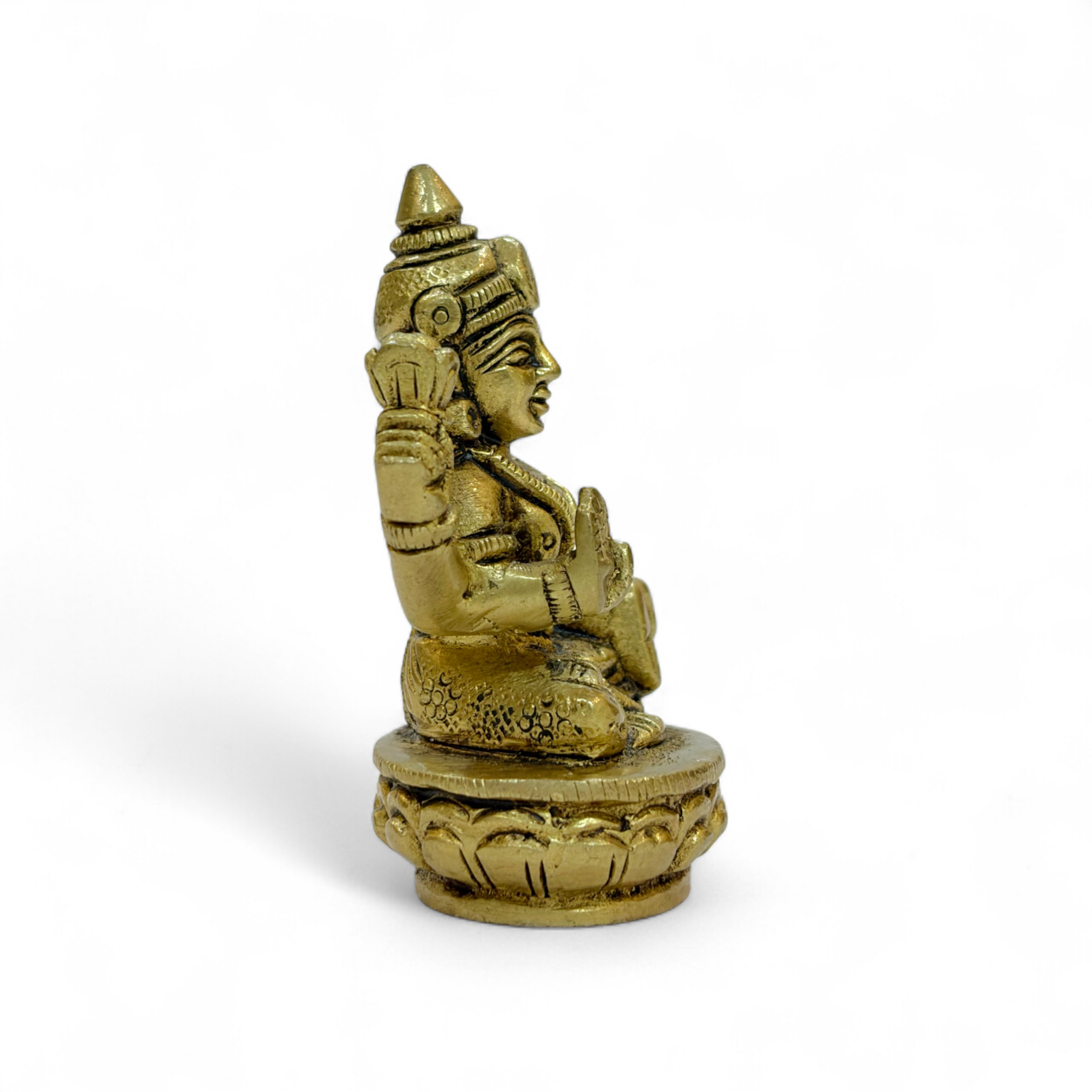 Brass MATA Lakshmi Ji Statue, Brass Decorative Statue, Home Decor, Small