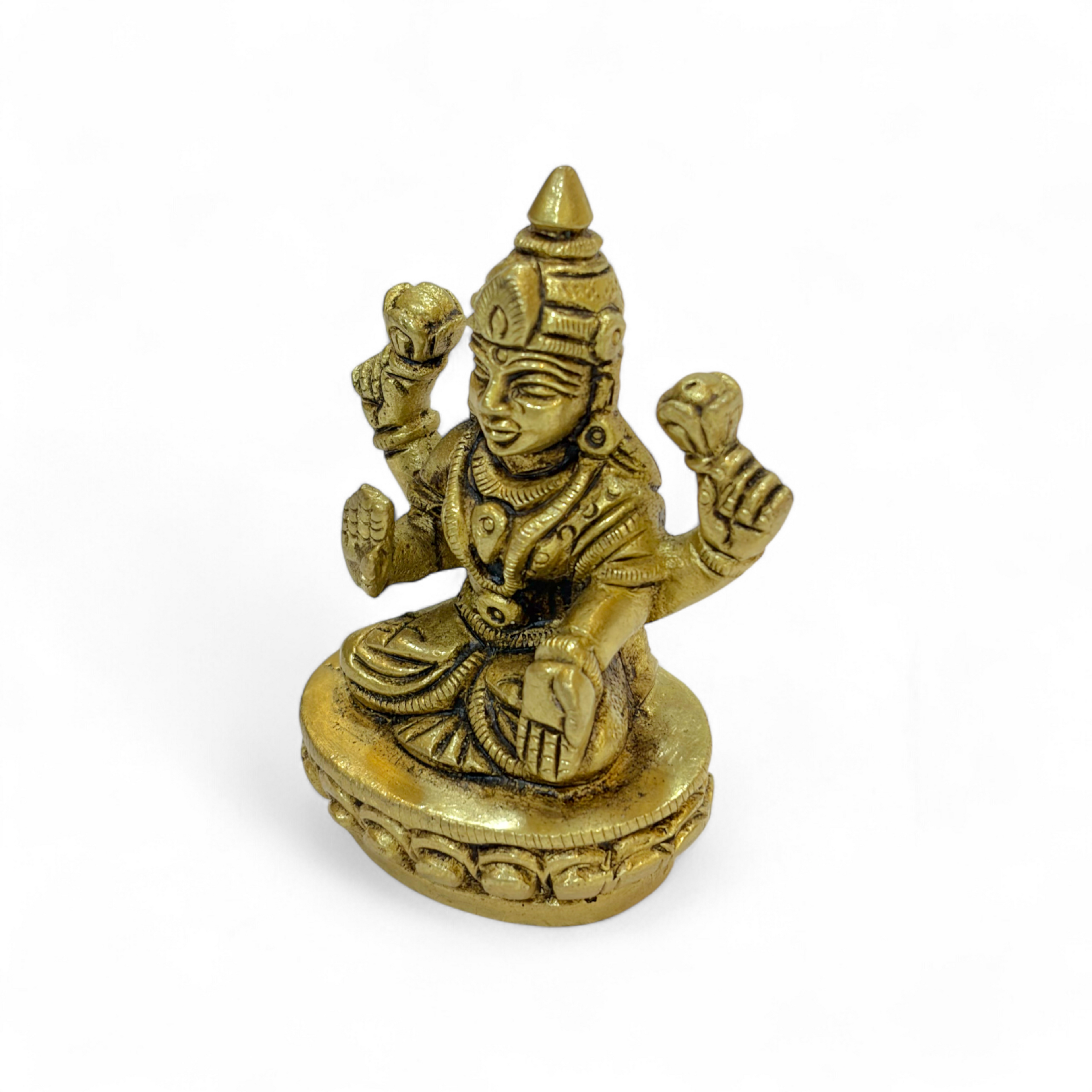 Brass MATA Lakshmi Ji Statue, Brass Decorative Statue, Home Decor, Small